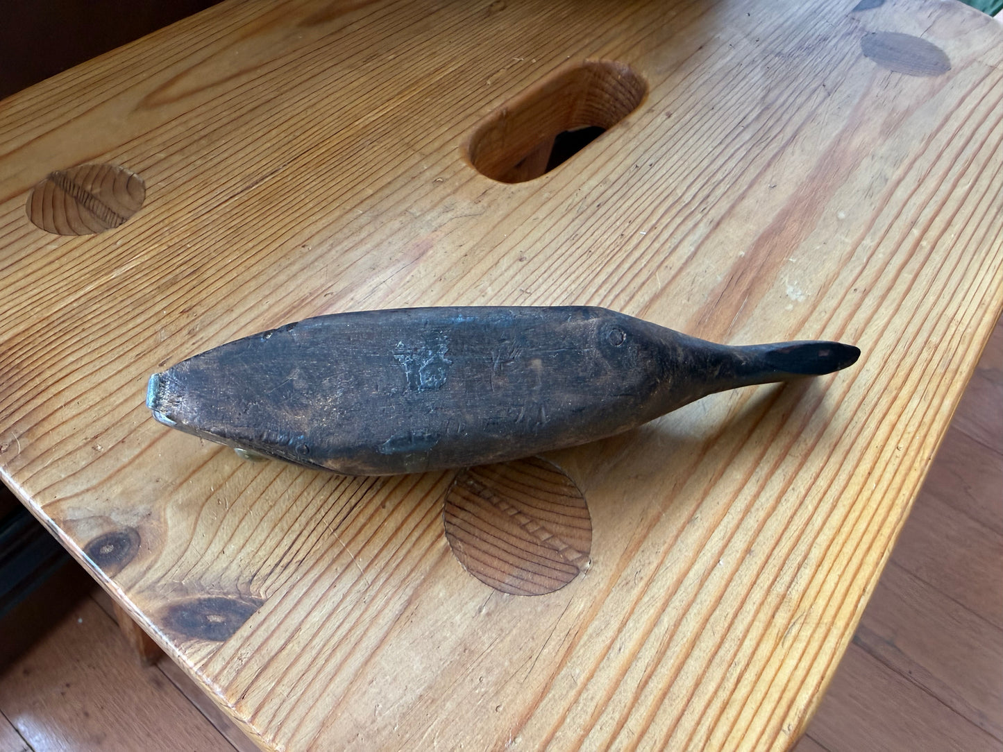 Hand carved Fish Bottle opener