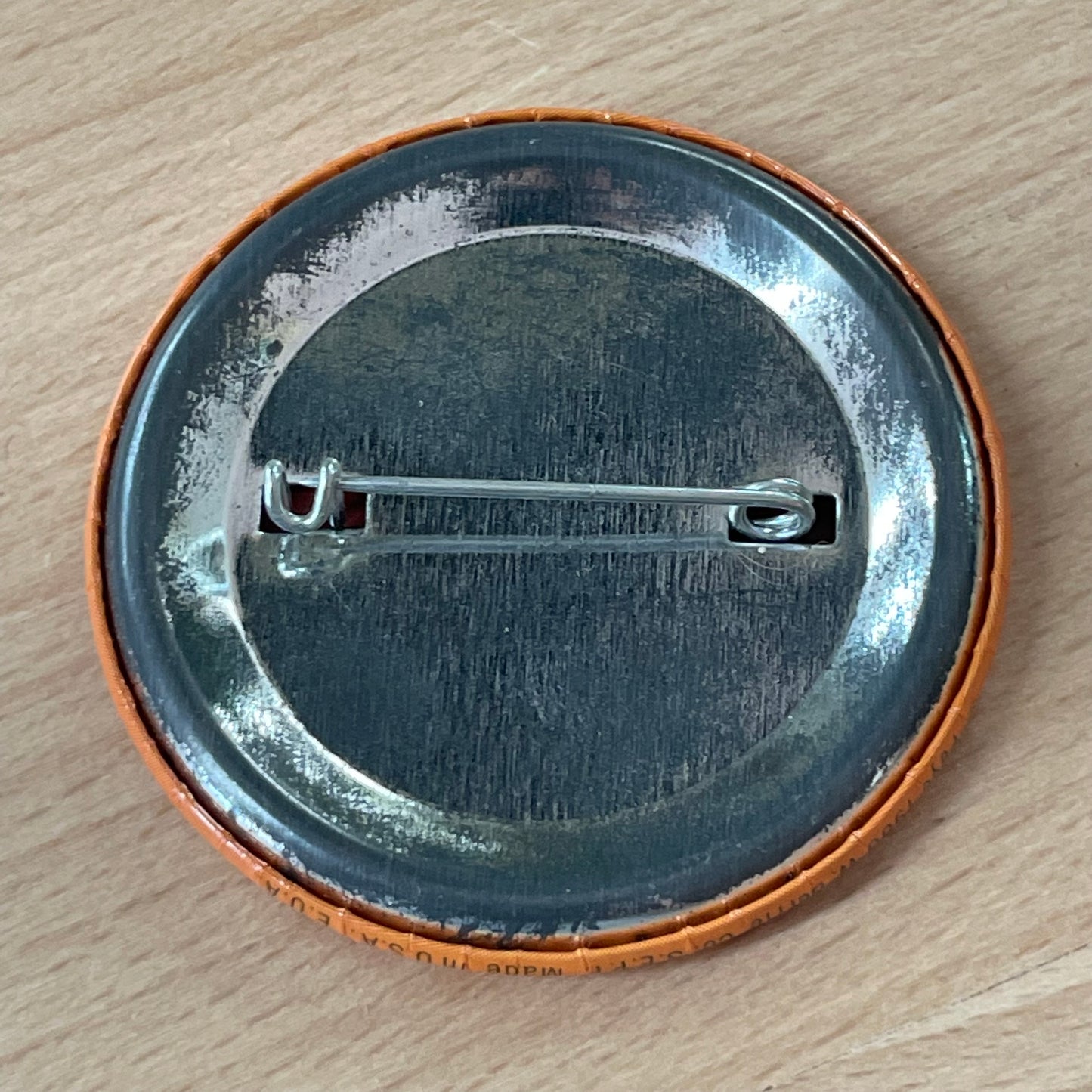 Vintage Smurfs TGIF Pinback Button – 1980s Collectible Cartoon Badge (2.25")