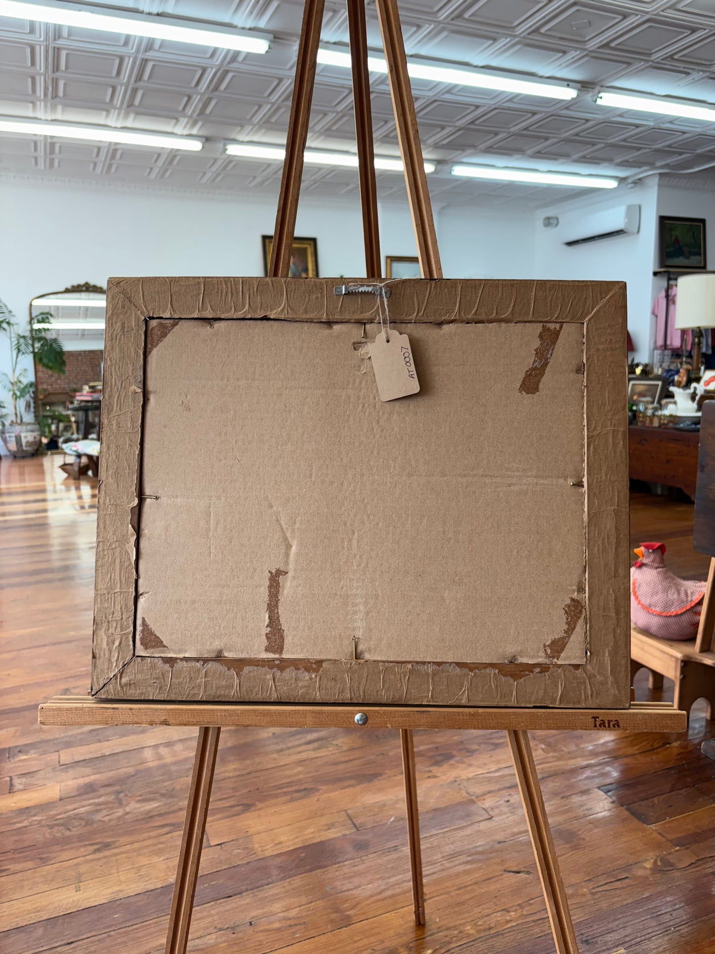 Lyn Fisher Pastel “Artist’s Son” – After Cézanne, Framed Portrait, 20.5″ × 16.5″