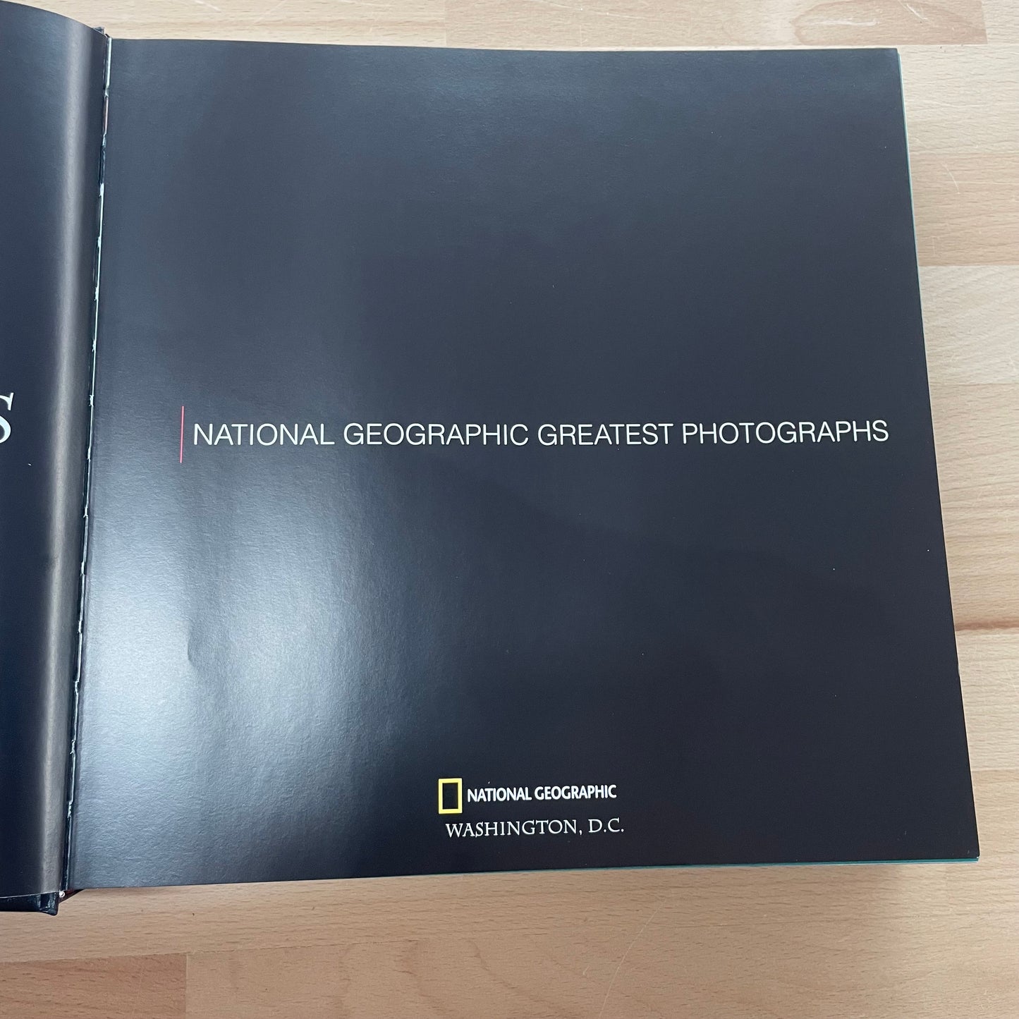 Vintage Photography Coffee Table Book – Through the Lens by National Geographic