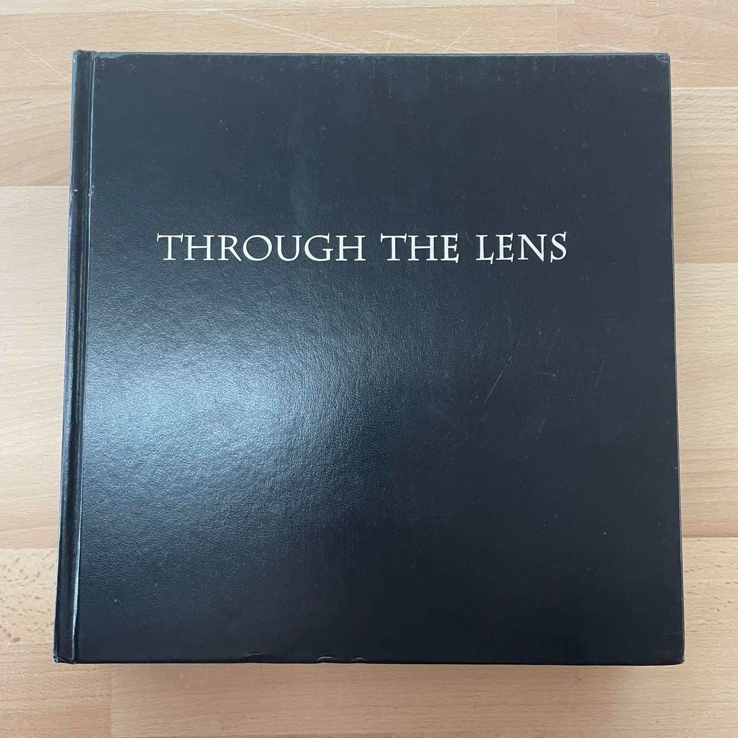 Vintage Photography Coffee Table Book – Through the Lens by National Geographic