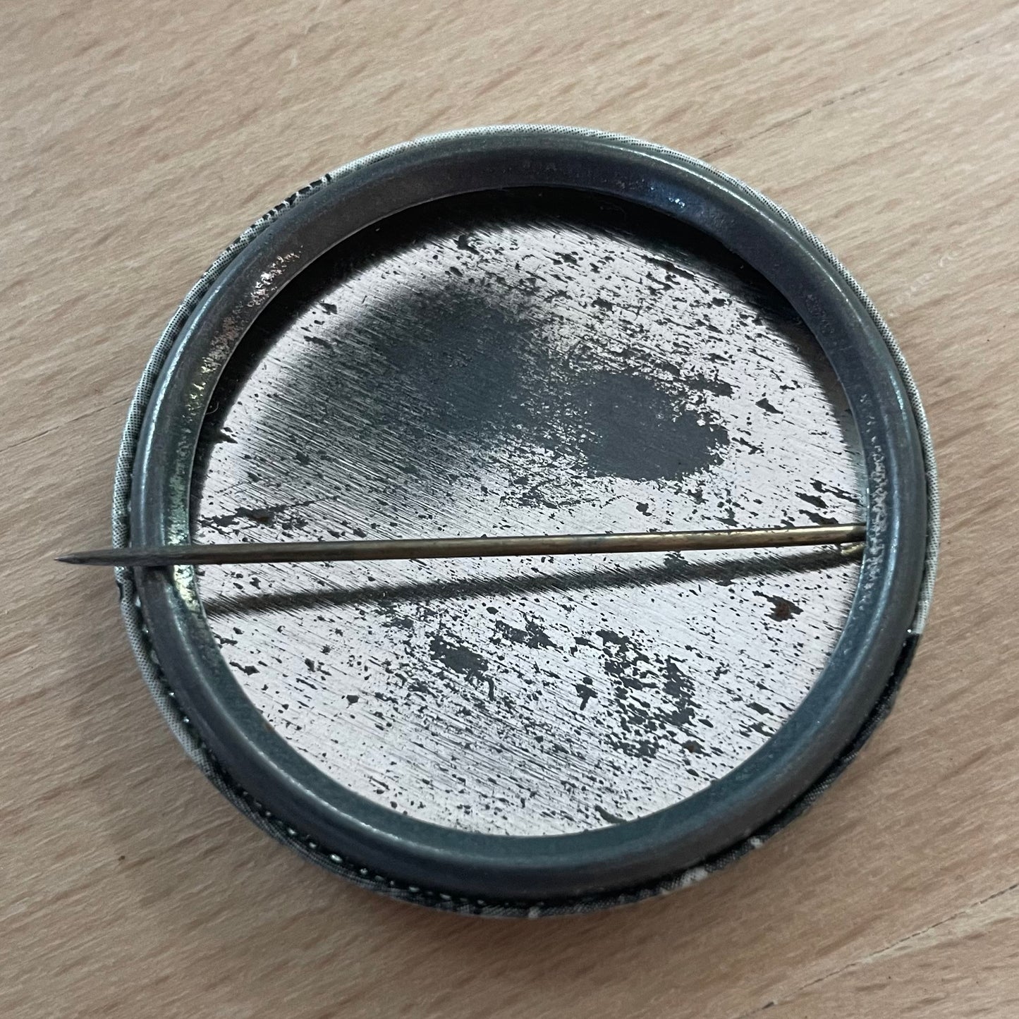 Vintage Elvis Presley Fan Club Button – 1950s Rock & Roll Memorabilia (1.75")