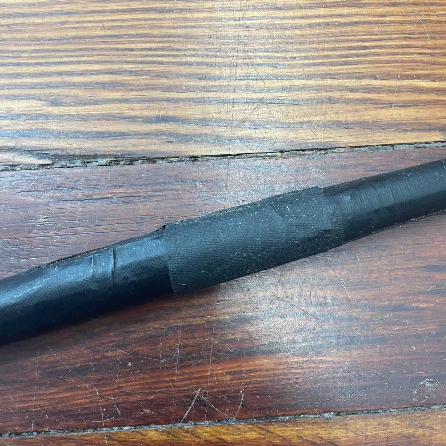 Antique Brass-Handled Sword Cane with Concealed Blade
