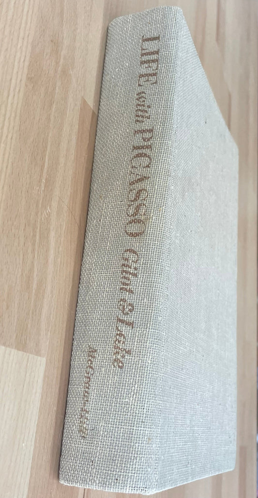 Life with Picasso – Vintage Linen Hardcover Memoir by Françoise Gilot