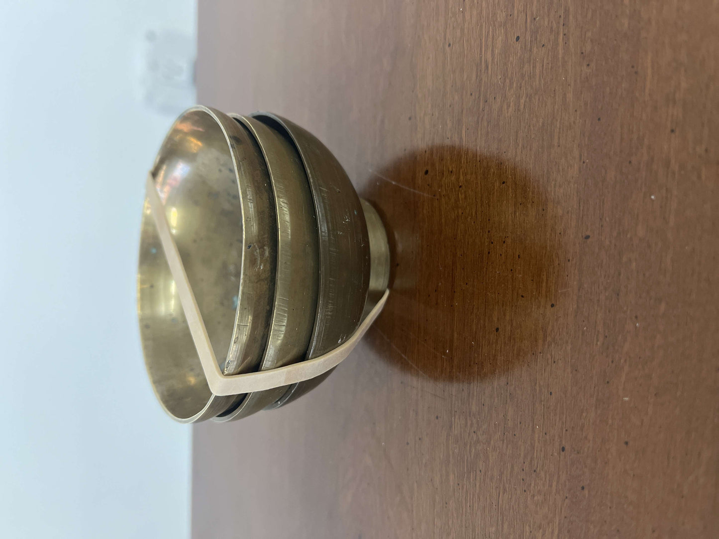 Small Heavy Brass Cups, Set of 3 — Trinket Dishes