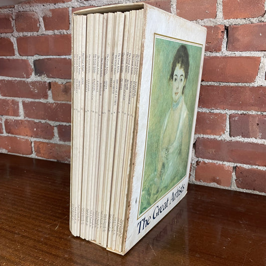 The Great Artists 25-Volume Book Set – Vintage Boxed Collection