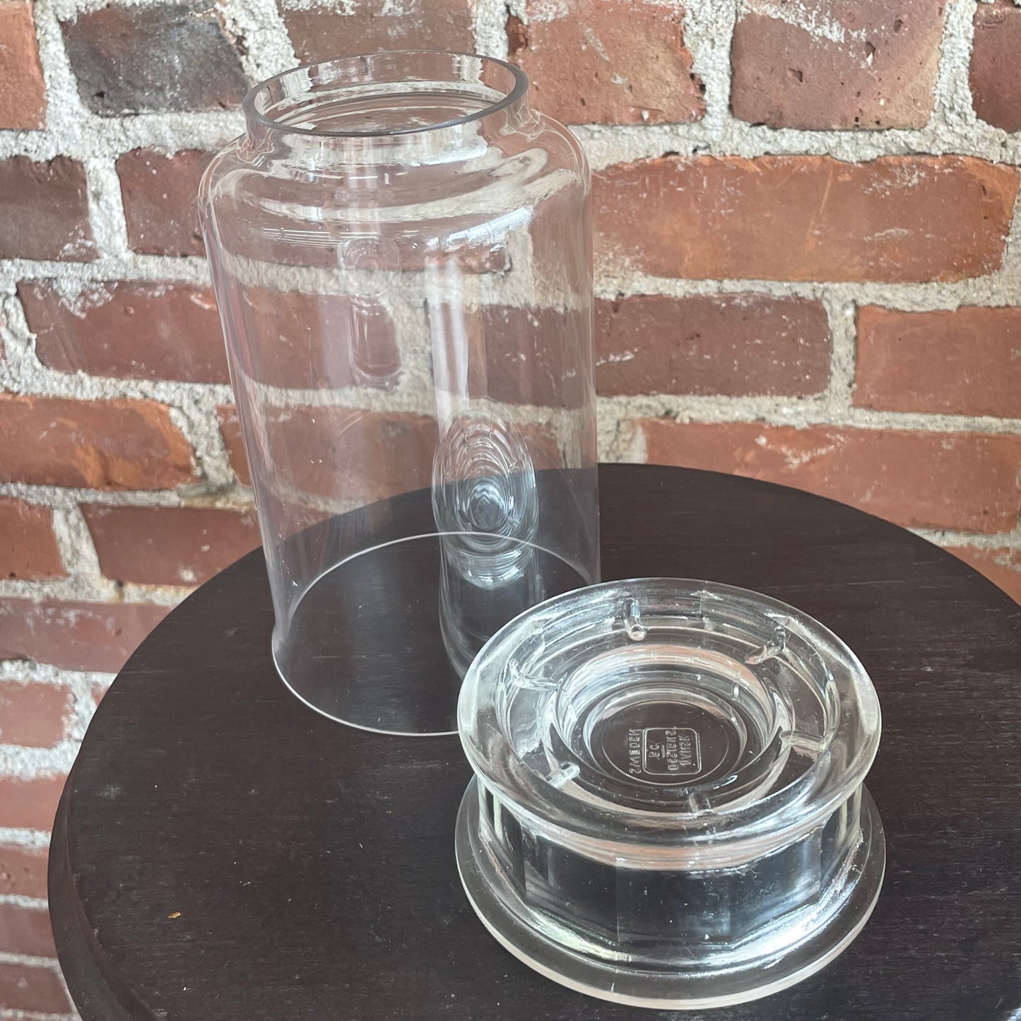 Dansk Designs Sweden Clear Glass Votive Candle Holder