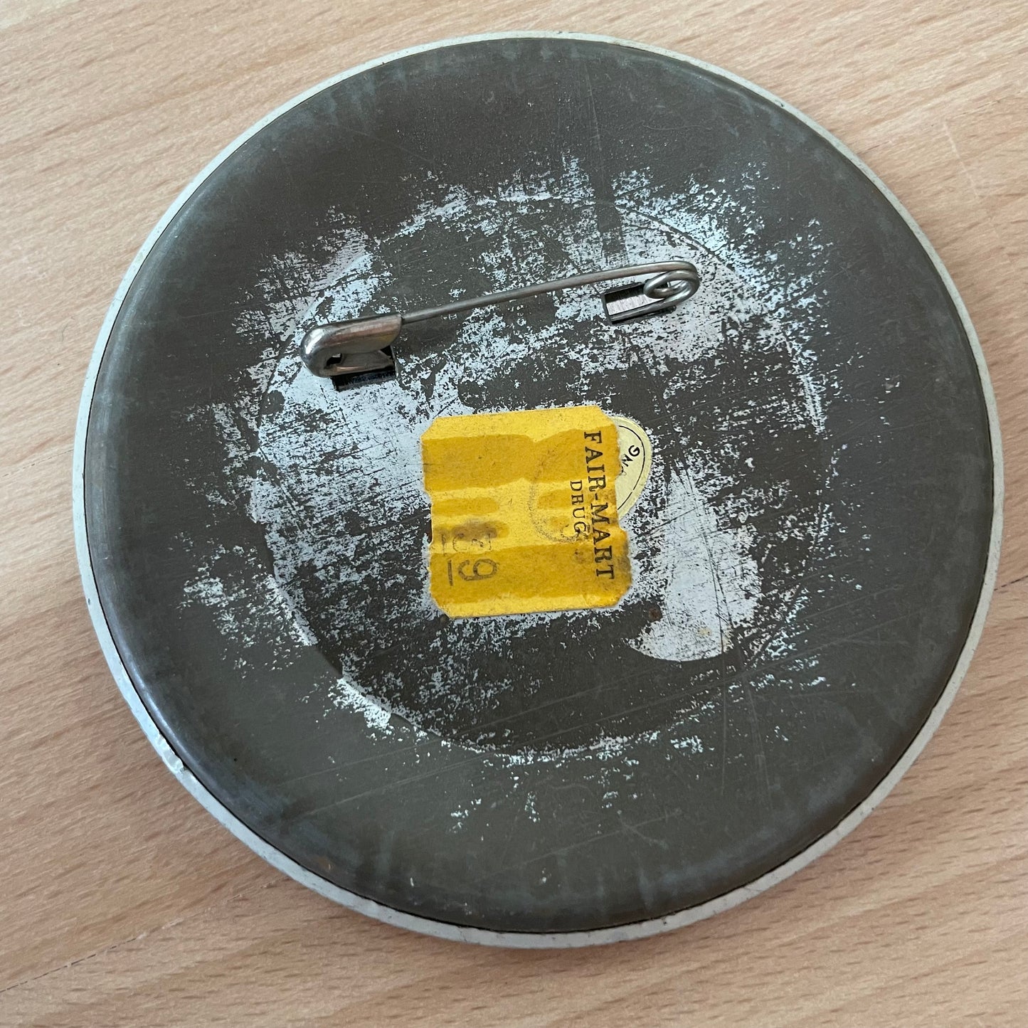 Vintage 1970s “You Turn Me On” Pinback Button – Psychedelic Pop Art Badge