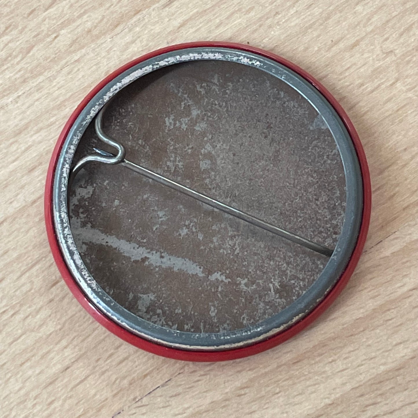 Vintage “I Love Cats” Red Pinback Button – 1970s Cat Lover Badge 1.75”