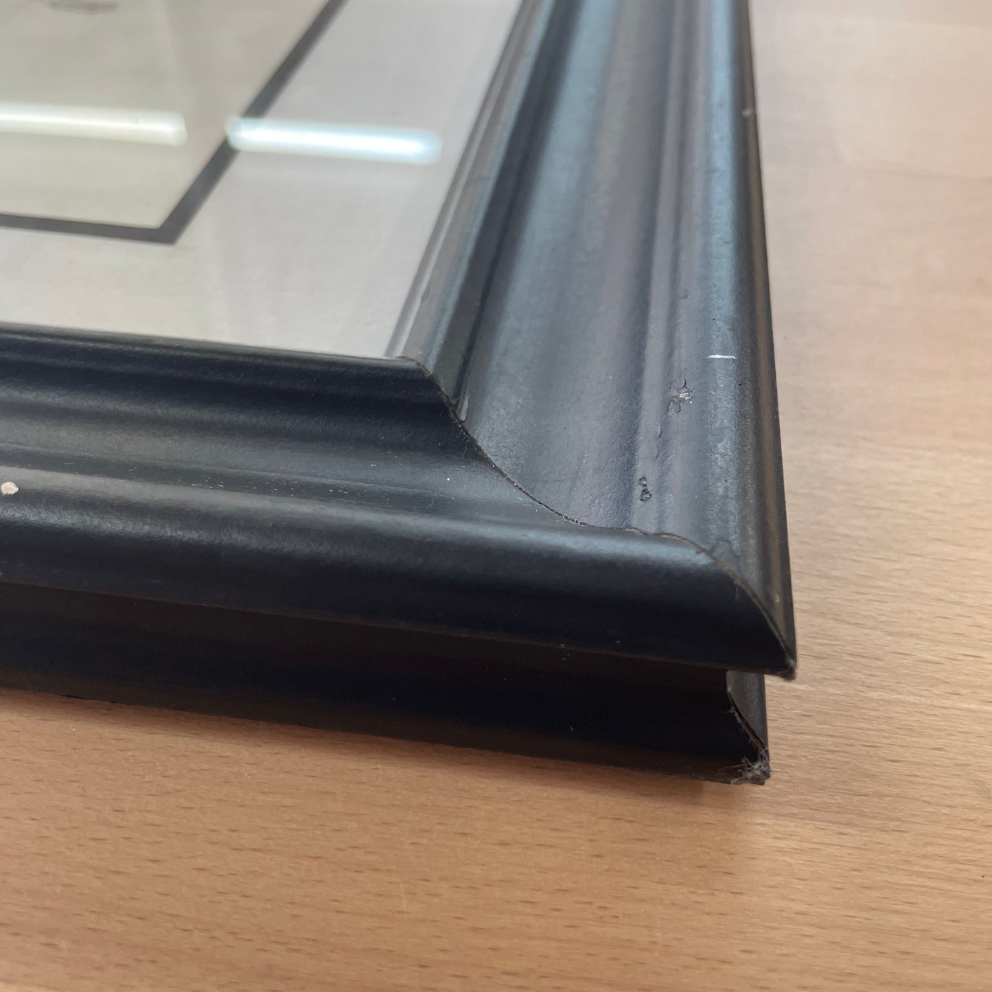 Framed Graphite Ballerina Drawing – Signed Surreal Line Art