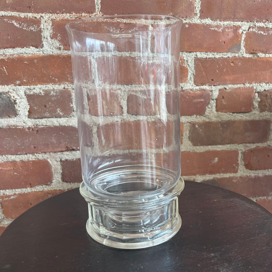 Dansk Designs Sweden Clear Glass Votive Candle Holder