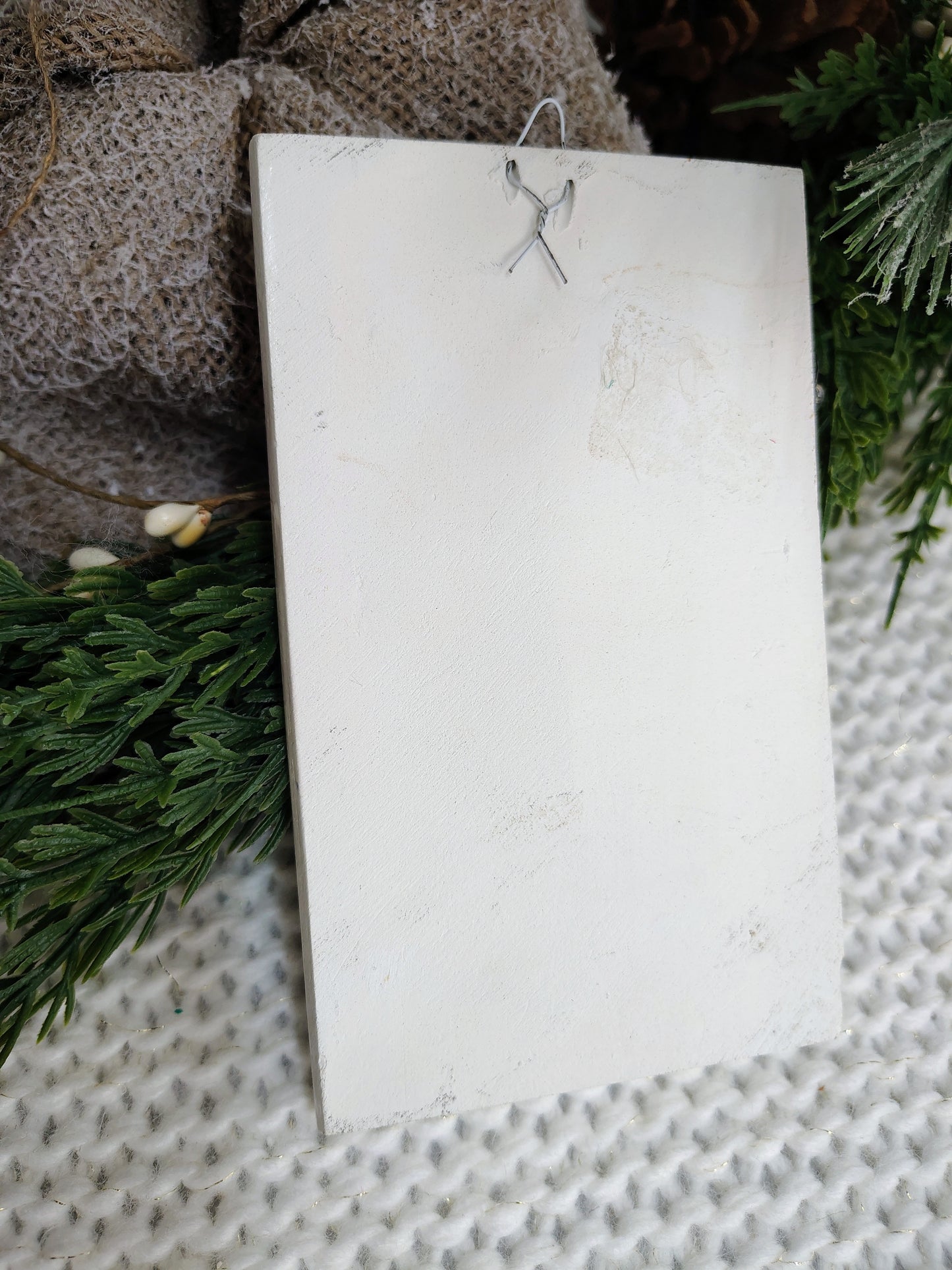 Italian Art Tile “Madonna & Child” by Falcone – Handcrafted Wall Plaque, Vietri Christmas