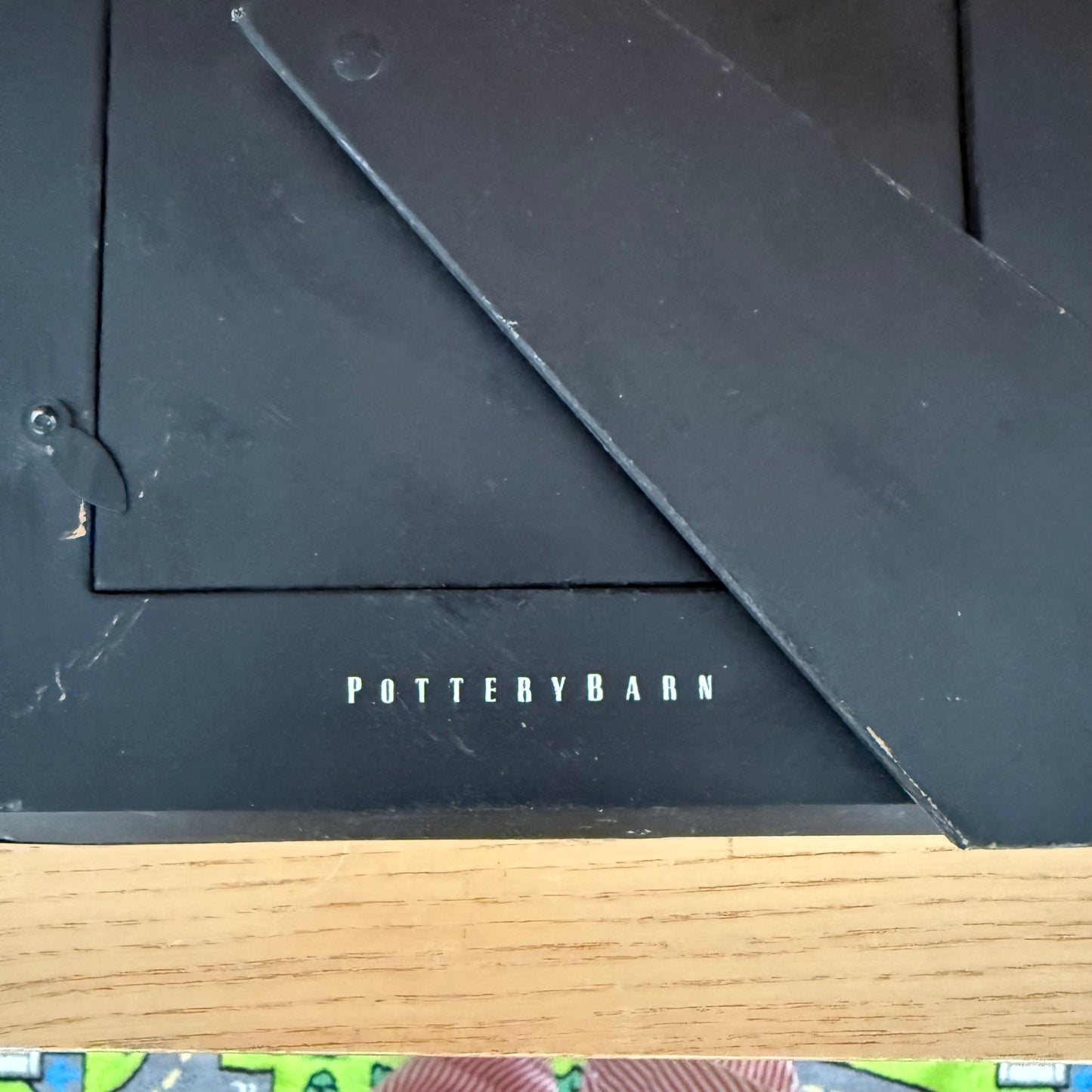 Pottery Barn Sterling Silver Grapevine 5x7 Vintage Picture Frame