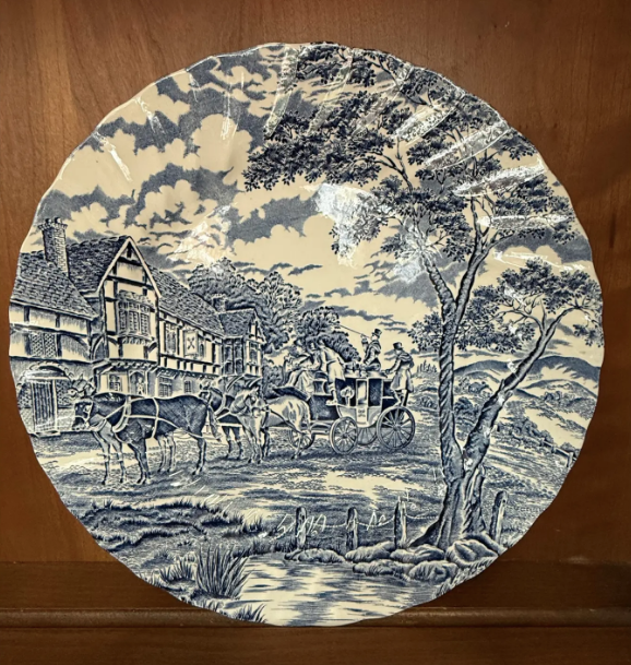 Vintage Staffordshire England Myott “Royal Mail” China Set – 60-Piece Service for 12, Never Used, Original Boxes (C. 1950s–60s)