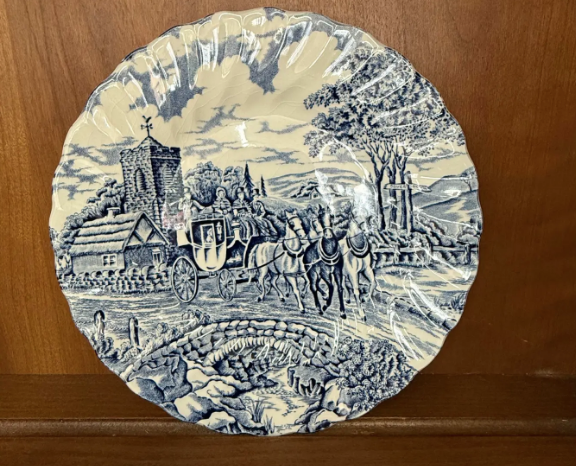 Vintage Staffordshire England Myott “Royal Mail” China Set – 60-Piece Service for 12, Never Used, Original Boxes (C. 1950s–60s)