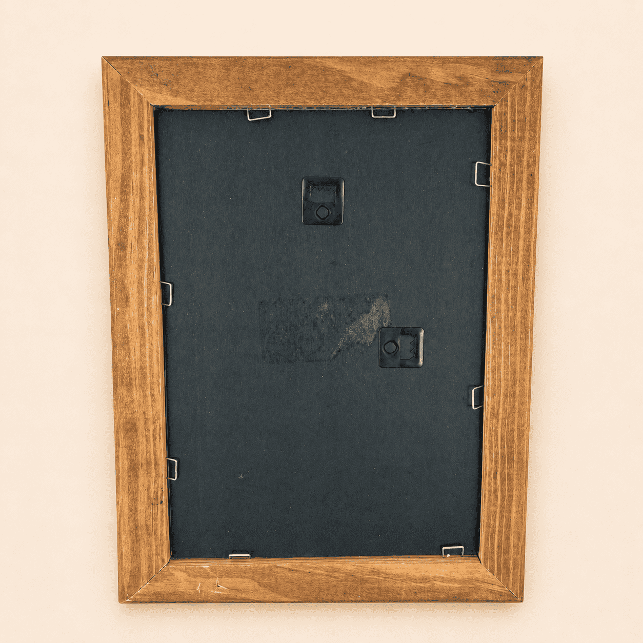 Back of small oak frame