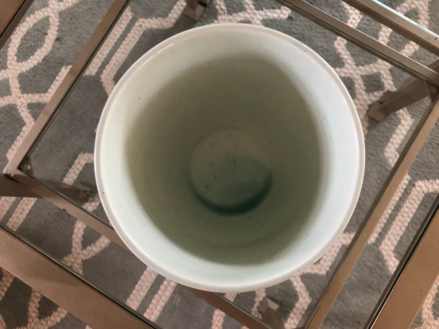 Plants Flowerpot Delft Royal Sphinx - Holland - Boch Belgium - Delft Blue and White - Per 2 set- Jardinier flower box or Garden Cache Pot