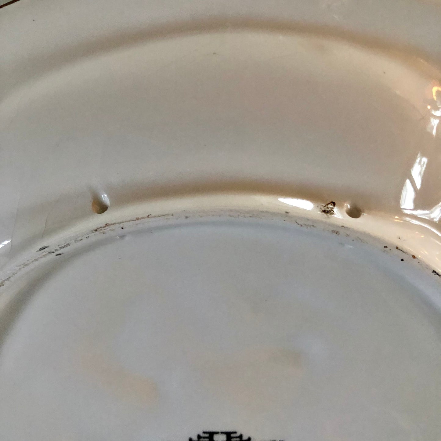 Fitz and Floyd Christmas Bells & Bow Plate β Embossed Serving Dish