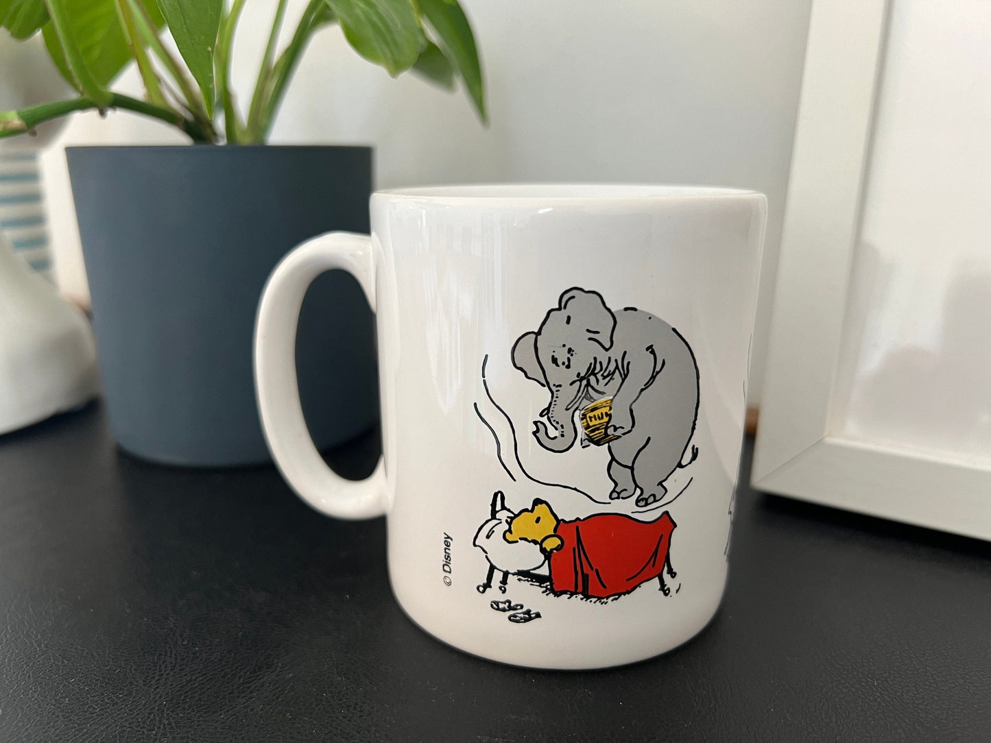 Disney Winnie The Pooh Coffee Mug, Honey Elephant Dreams, Pooh Bear, Ceramic Mug