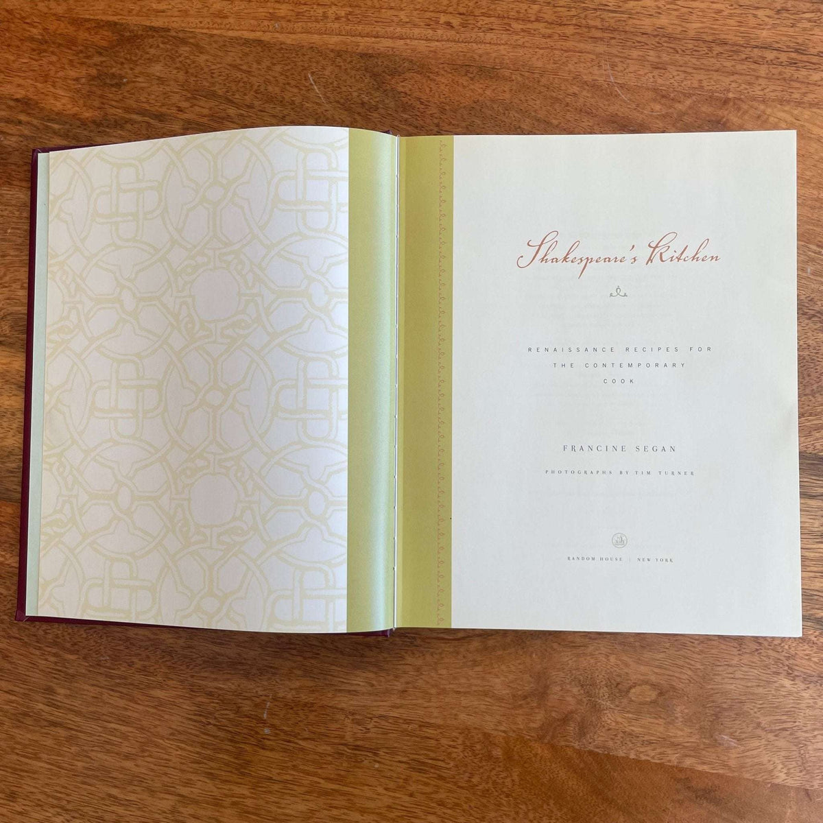 Shakespeare’s Kitchen – Renaissance Recipes for the Contemporary Cook - Loom Vintage