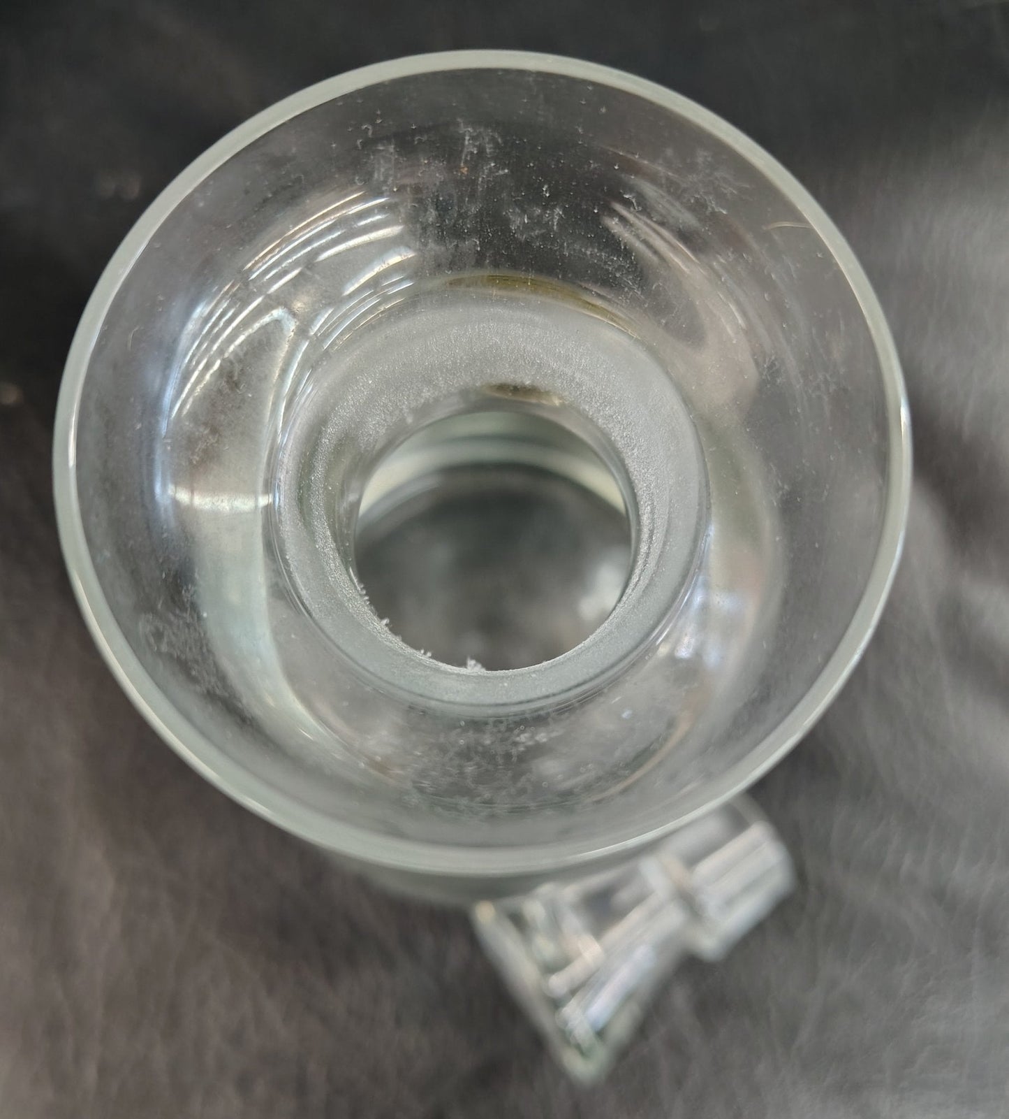 Vintage Morgantown Crystal Port Decanter Set with Etched Rose Glasses – 5 Pieces - Loom Vintage