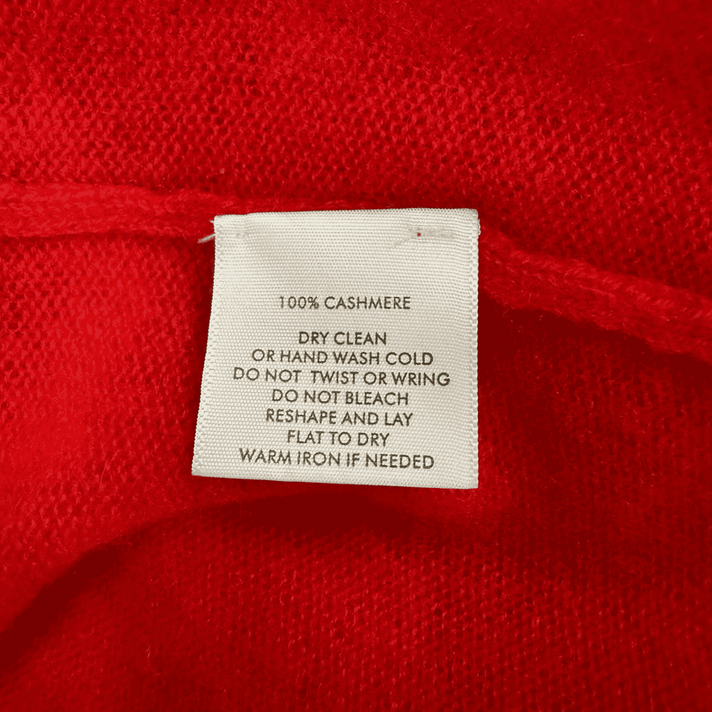 White + Warren Red 100% Cashmere Open - Front Cardigan (Small) - Loom Vintage