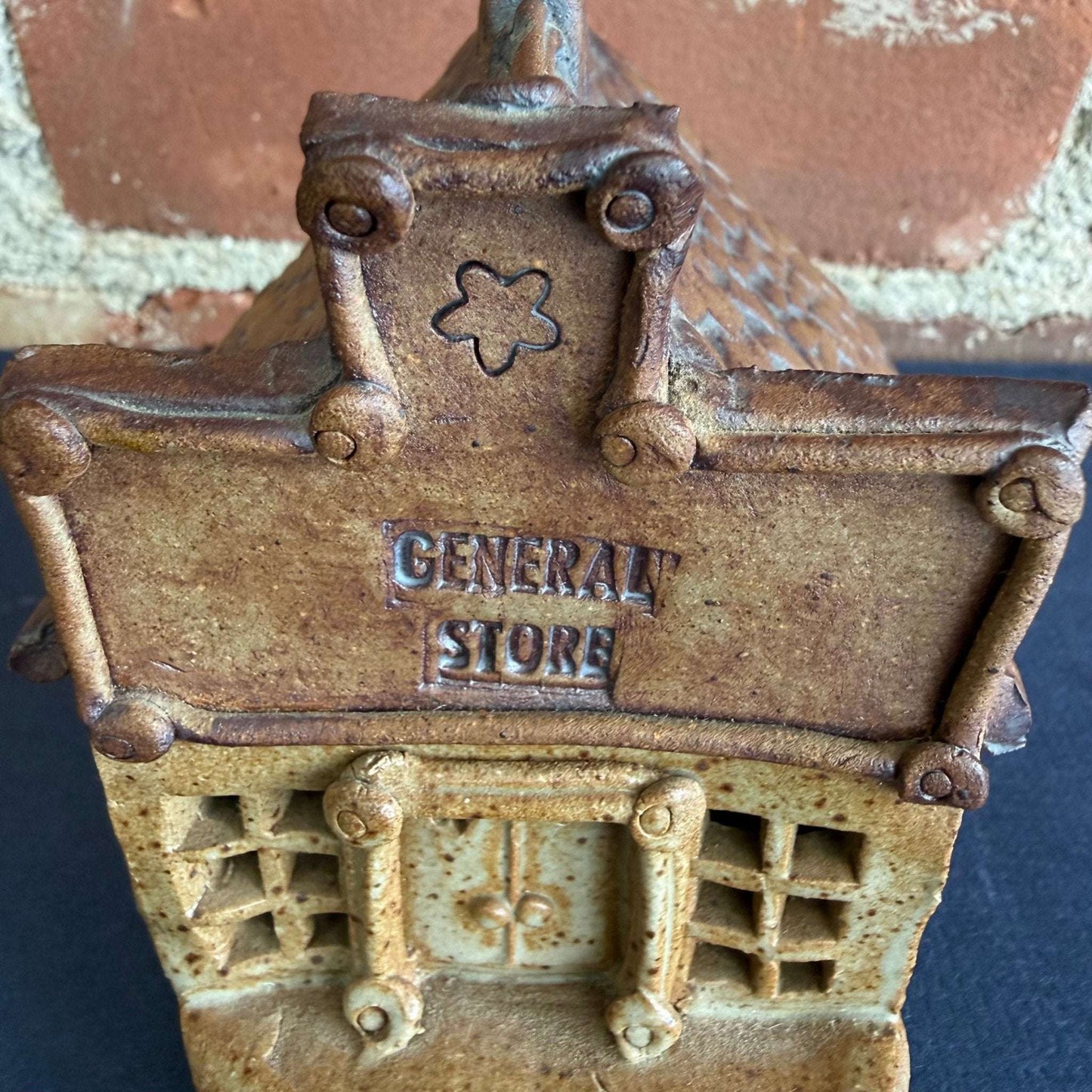 Windy Meadows Pottery General Store House by Jan Richardson - Loom Vintage
