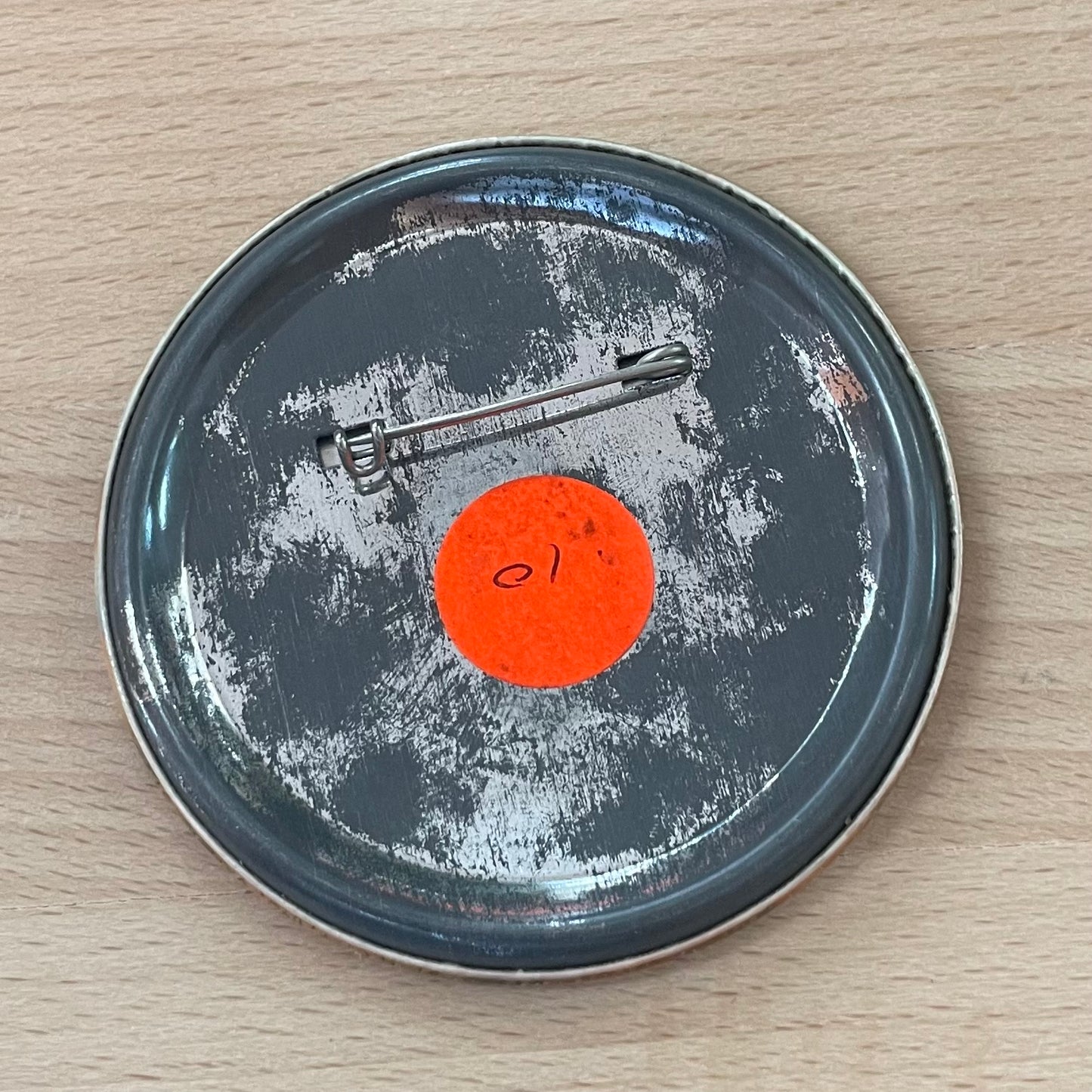 Vintage Farrah Fawcett 3” Pinback Button – 1970s Pop Culture Icon Memorabilia