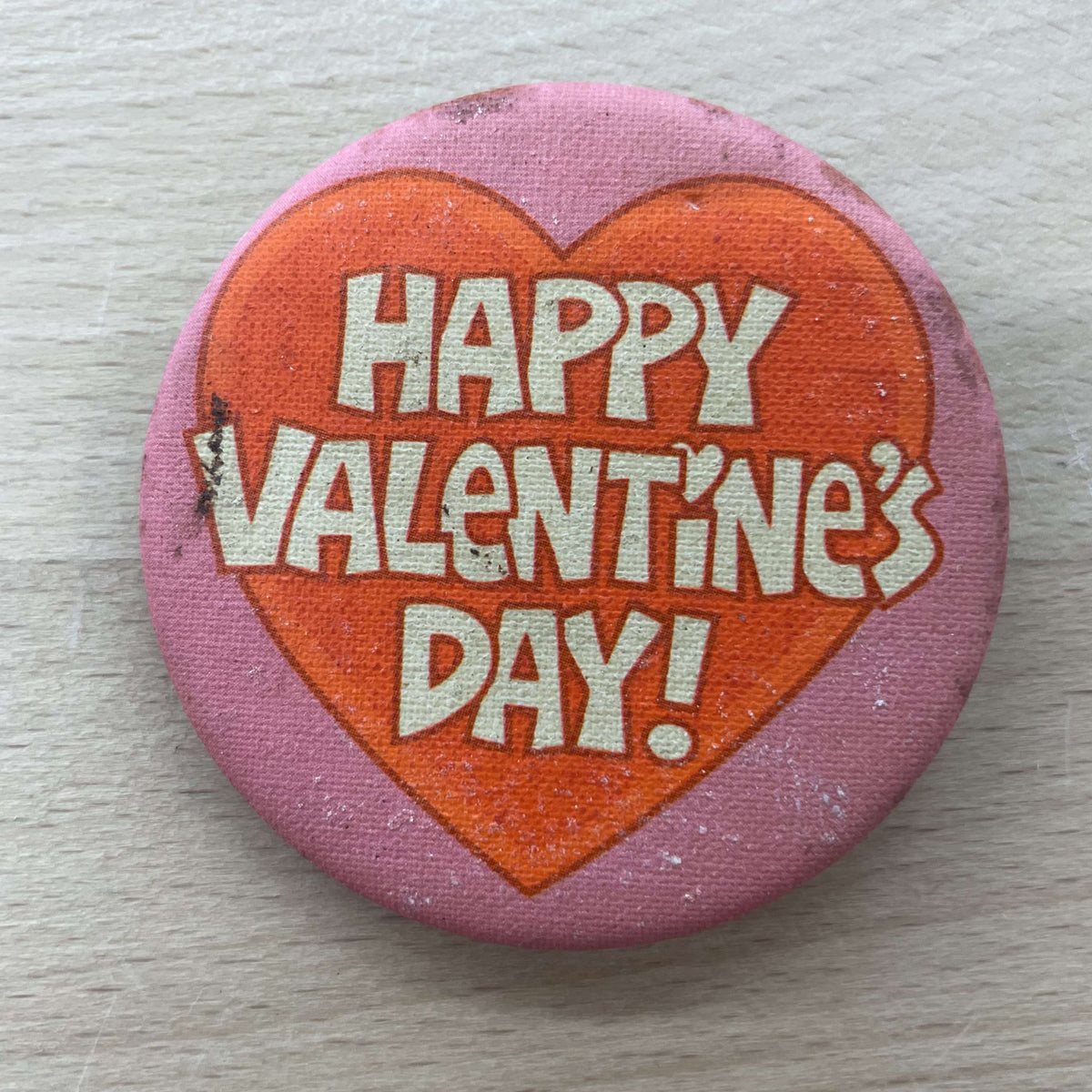Vintage Hallmark “Happy Valentine’s Day!” Pinback Button – 1970 USA ...