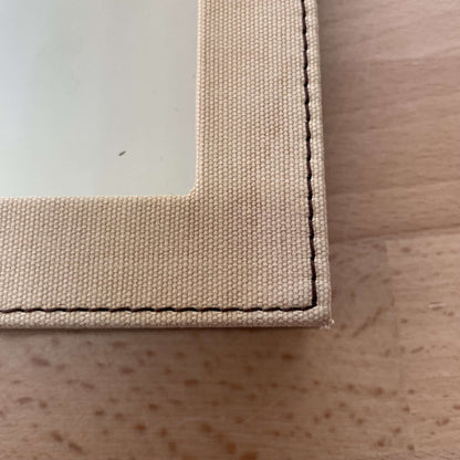 Newport canvas frame corner detail