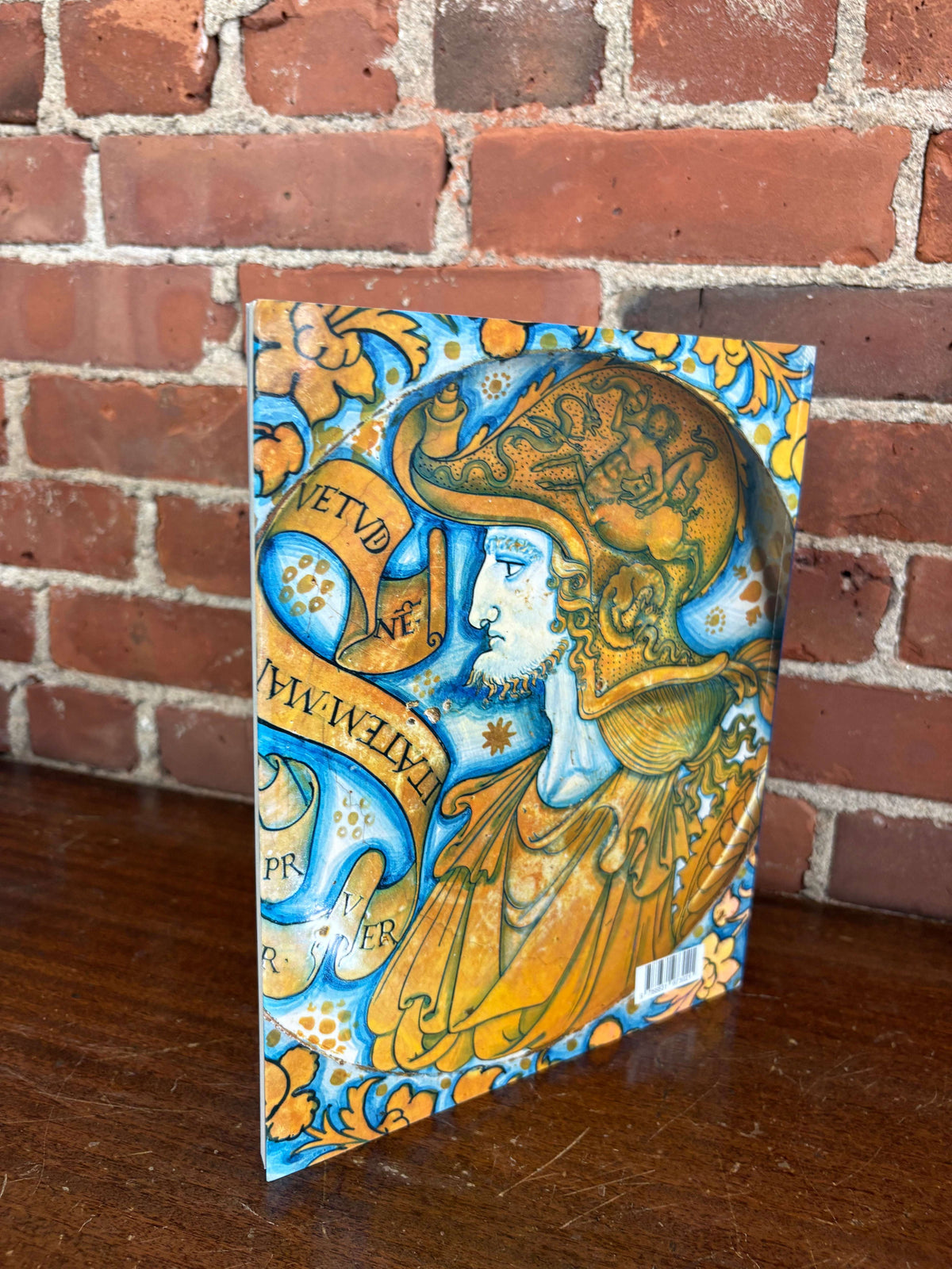 Back to Deruta book, angled view
