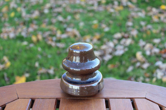 1920s Hemingray Insulators, Decorative Kitchen Pendant Light,Retro Pottery, Art,Shelf Sitter Collectible Gift - Loom Vintage