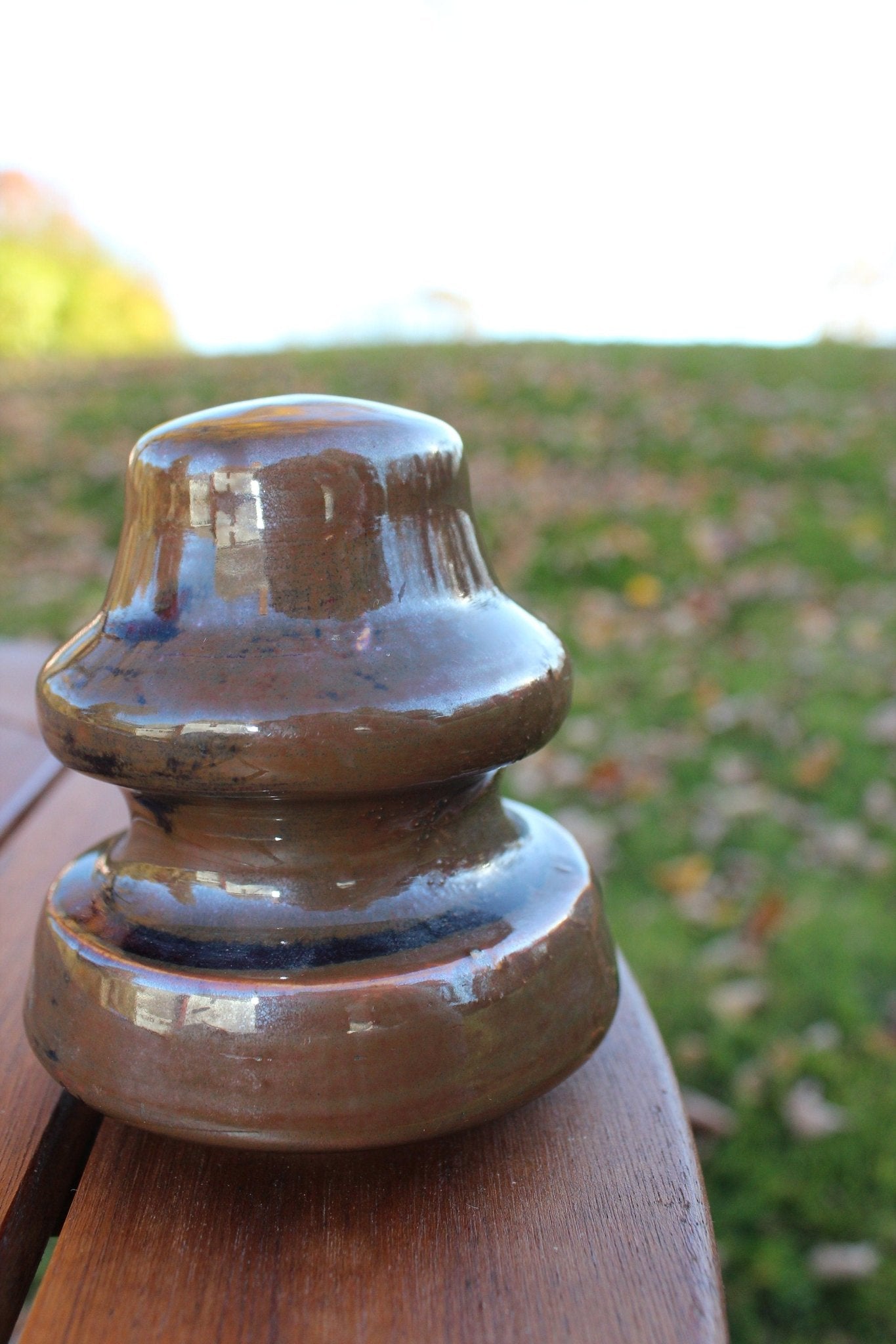 1920s Hemingray Insulators, Decorative Kitchen Pendant Light,Retro Pottery, Art,Shelf Sitter Collectible Gift - Loom Vintage