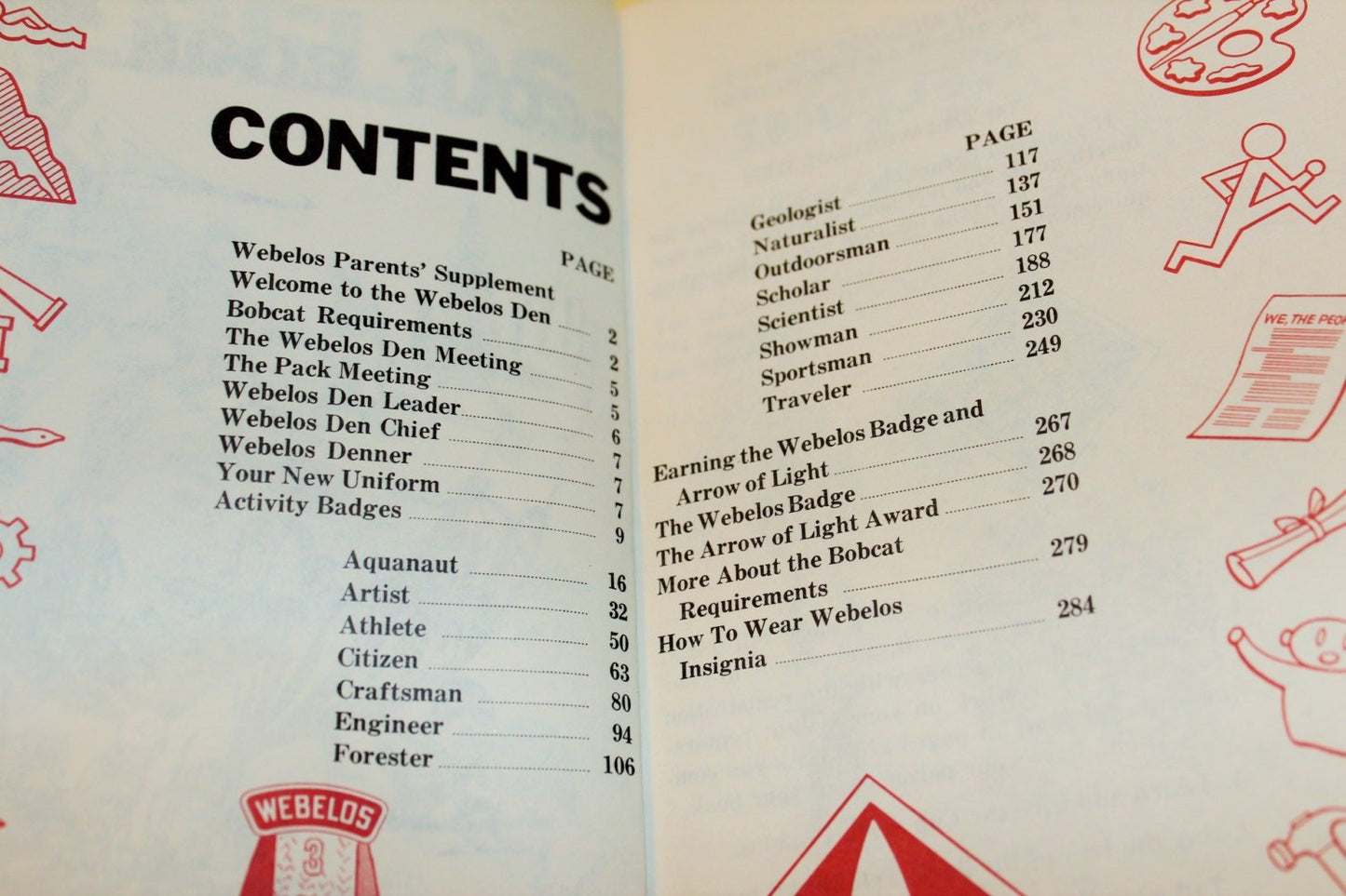1982 Printing of 1967 Webelos Scout Book, Paperback, Scout's Honor, Memorablia - Loom Vintage