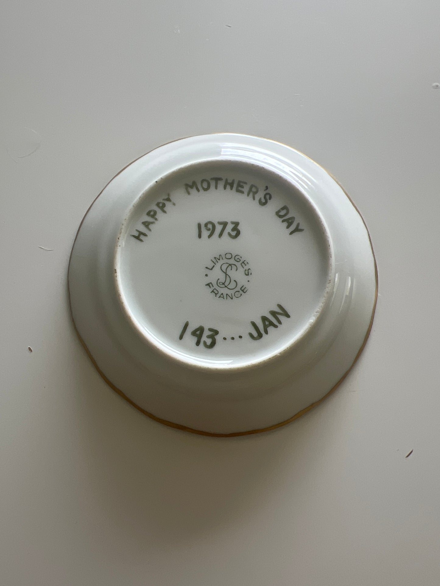 Limoges France Trinket Dish