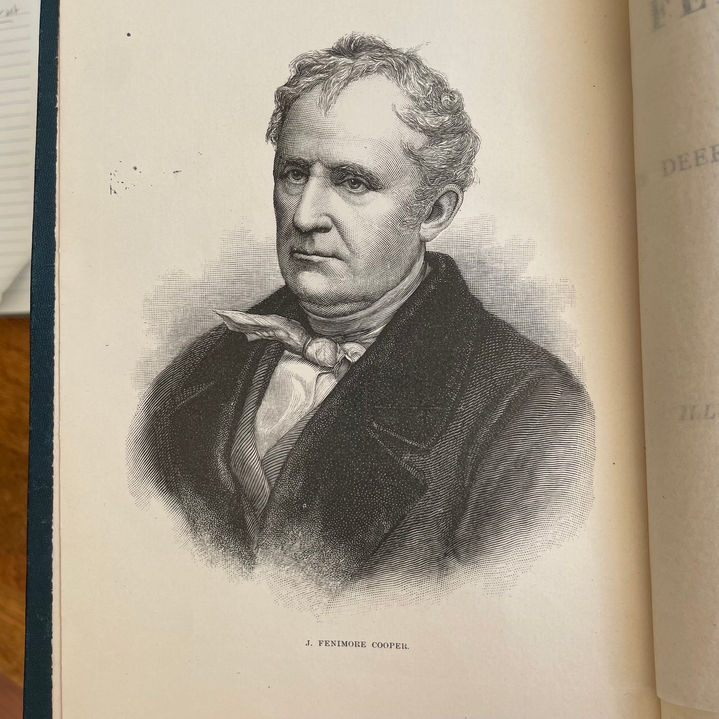 Cooper’s Works – Set of 5 Volumes (1, 7–10) Vintage Decorative Book Stack