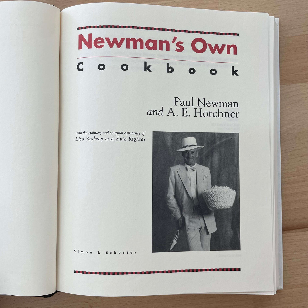 "Newman's Own Cookbook" — Paul Newman, 1985 First Edition – photo 6 of 7