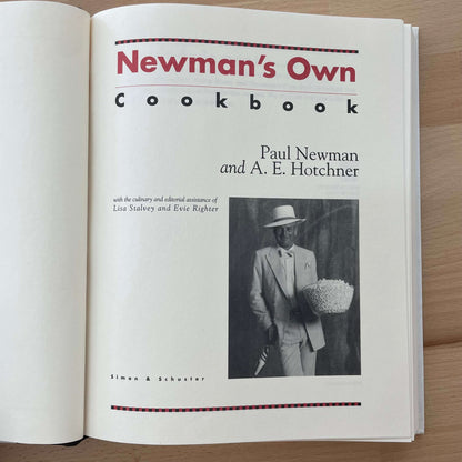 "Newman's Own Cookbook" — Paul Newman, 1985 First Edition – photo 6 of 7