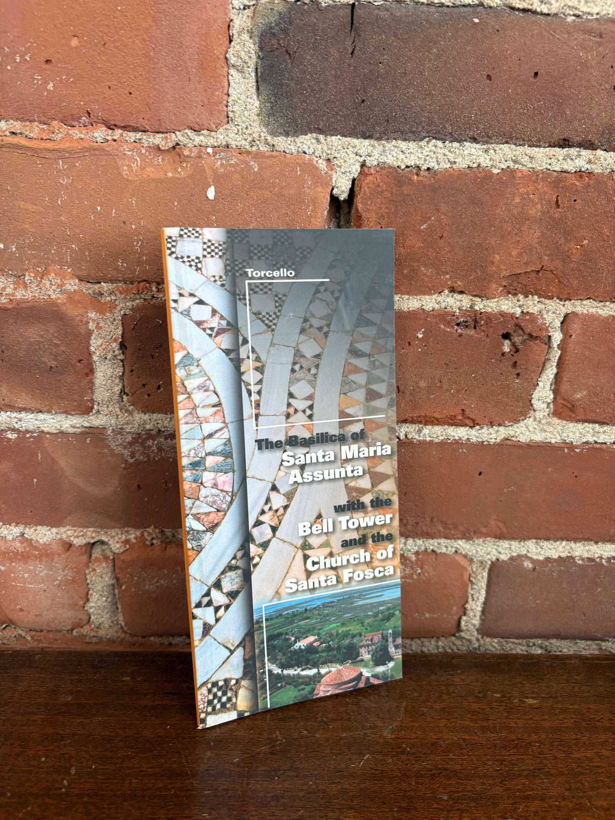 Torcello Basilica of Santa Maria Assunta guidebook cover with mosaic
