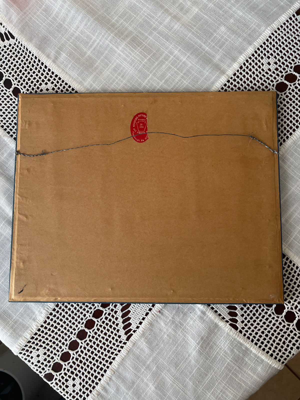 Life is fragile… Needlepoint on Linen