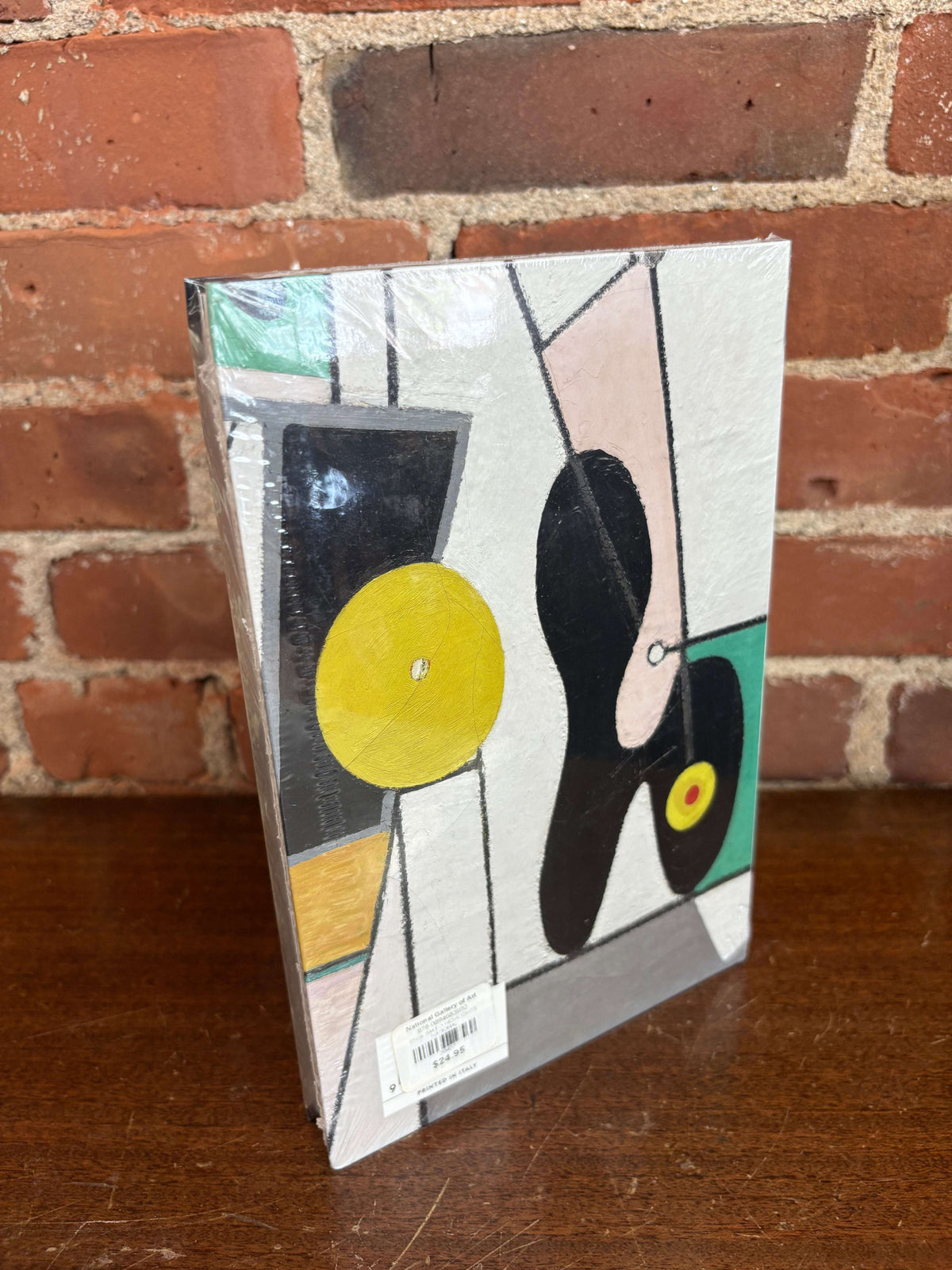 National Gallery of Art guide back cover with a modern painting