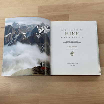 "Fifty Places to Hike Before You Die" by Chris Santella — Illustrated Hardcover – photo 5 of 6