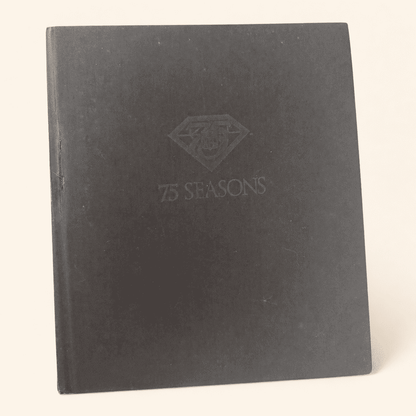 75 Seasons: The Complete Story of the NFL 1920-1995, 1994 hardcover, back cover
