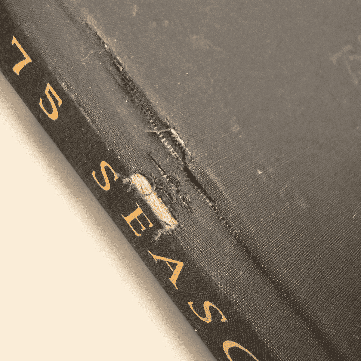 75 Seasons: The Complete Story of the NFL 1920-1995, 1994 hardcover, open interior pages