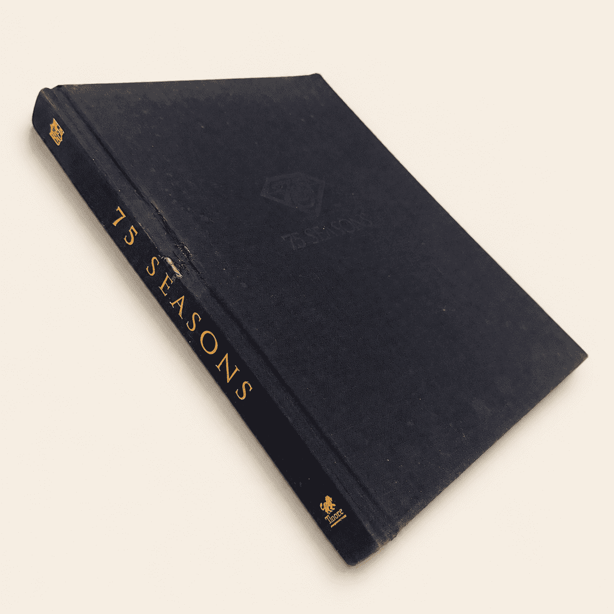 75 Seasons: The Complete Story of the NFL 1920-1995, 1994 hardcover, spine and cloth boards