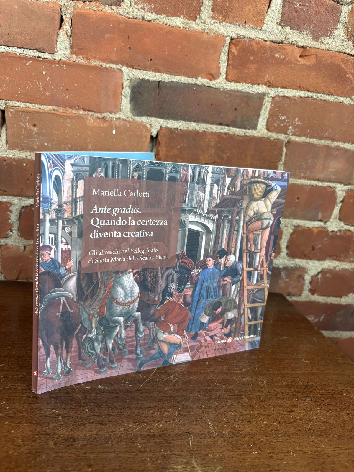 Ante Gradus book cover with a Renaissance fresco painting