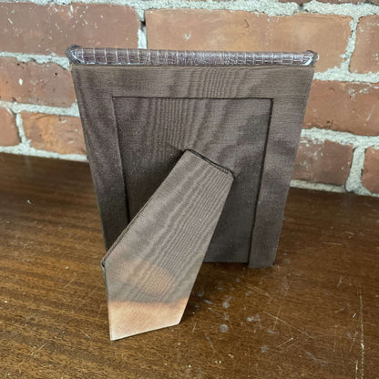 Snakeskin frame front, angled view