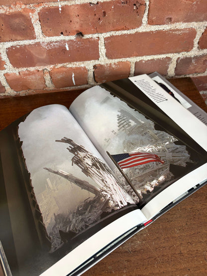 One Nation book open to a photojournalism spread
