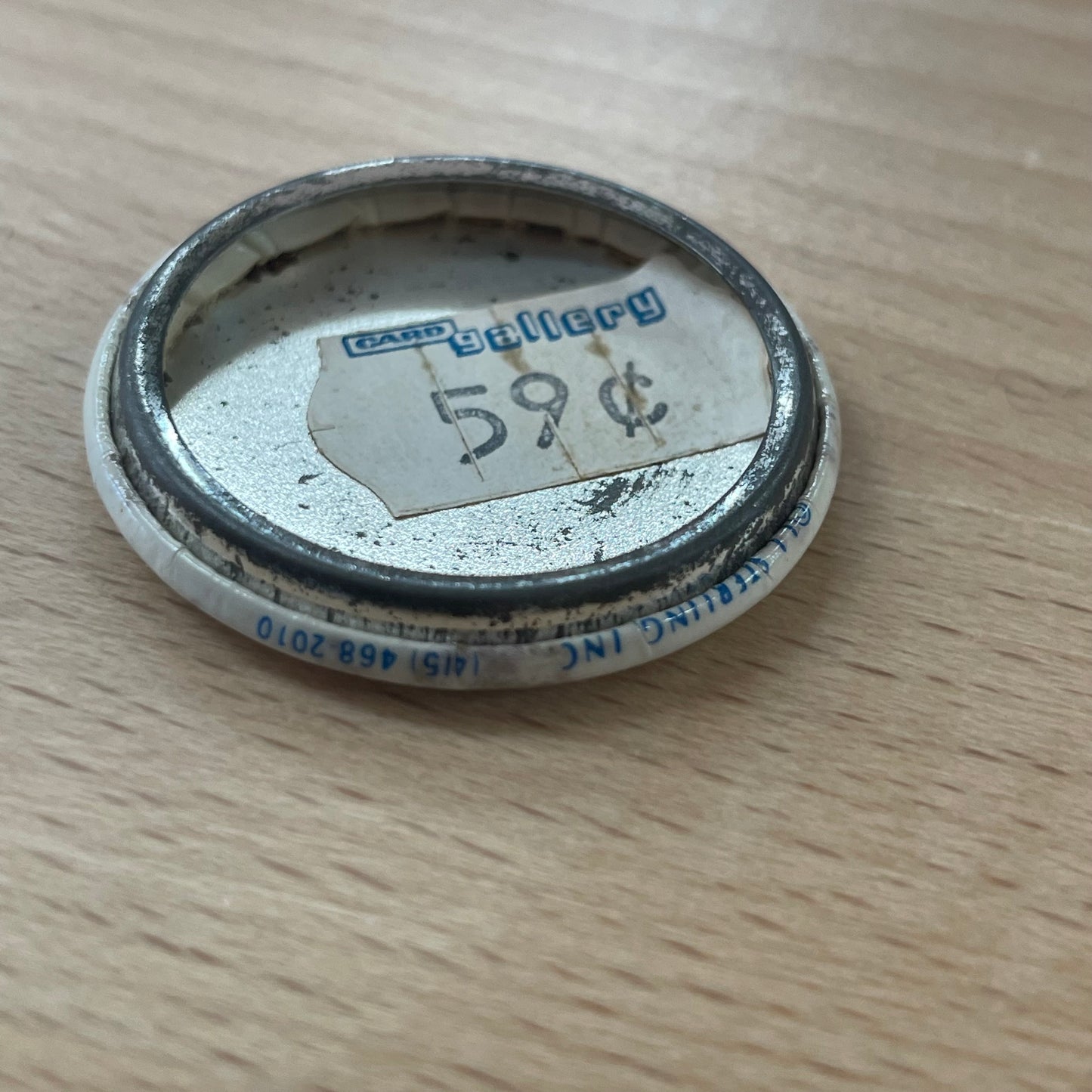 Vintage “I ❤️ USA” Patriotic Pinback Button – Red White & Blue – 1.25" Collectible Badge