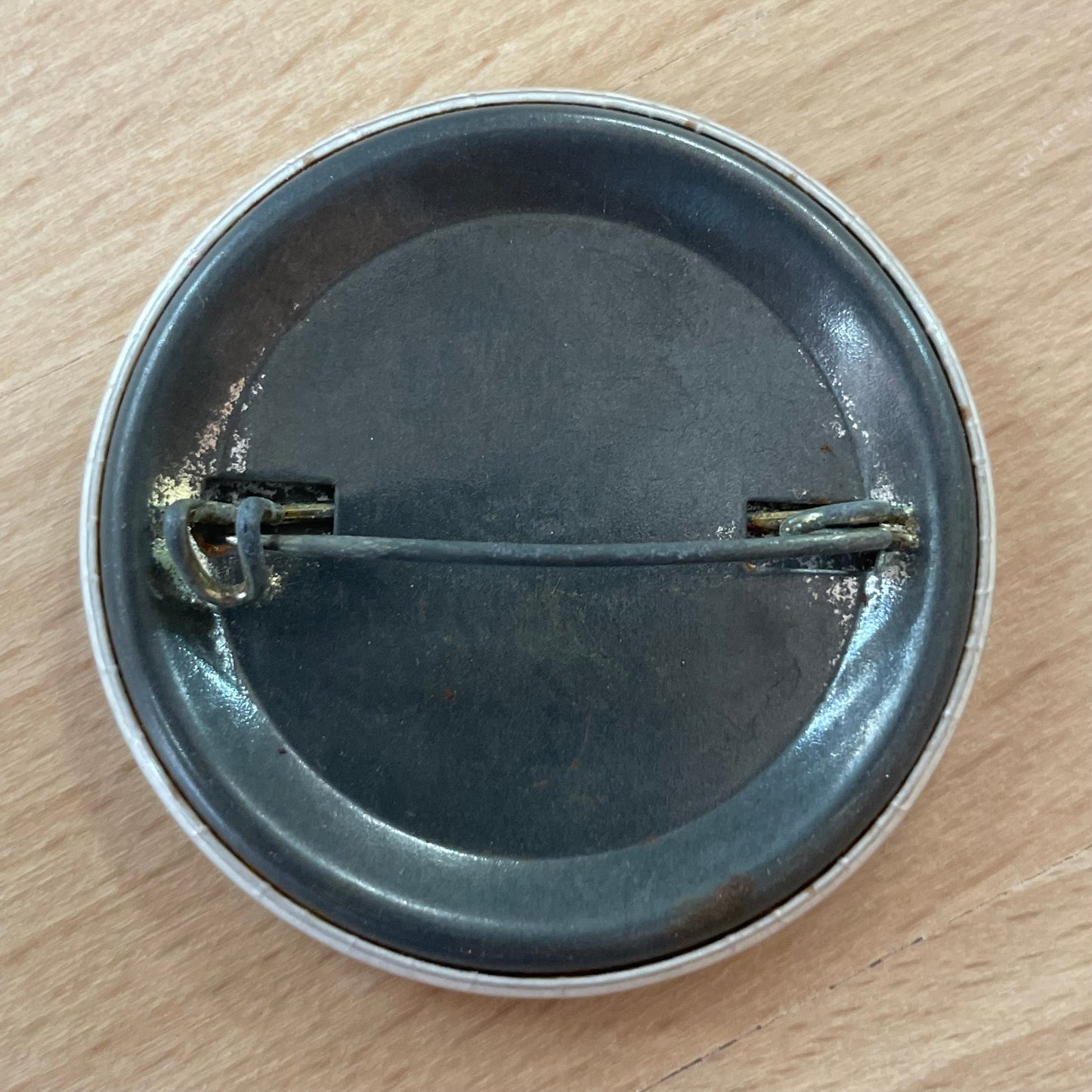 Vintage “Super Patient” Dentist Pinback Button – 1970s Dental Comic Pin (1.75”)